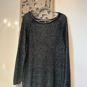 Free People- Lenox ribbed tunic. Size small. Perfect condition